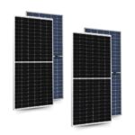 Anchor By Panasonic 550Watt Solar Panel, Non Dcr Bifacial Half Cut 144 Cells, Mono-Perc Solar Module With Transparent Backsheet, 10Bb, 25 Years Linear Performance Warranty (Pack Of 2)