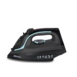 Bajaj Mx 45 Steam Aluminium Soleplate Iron | 2000 Watts Power For Faster Ironing | Non Stick German Coated Technology | 220 Ml Water Tank Capacity | 2-Yr Warranty 【Black & Grey】