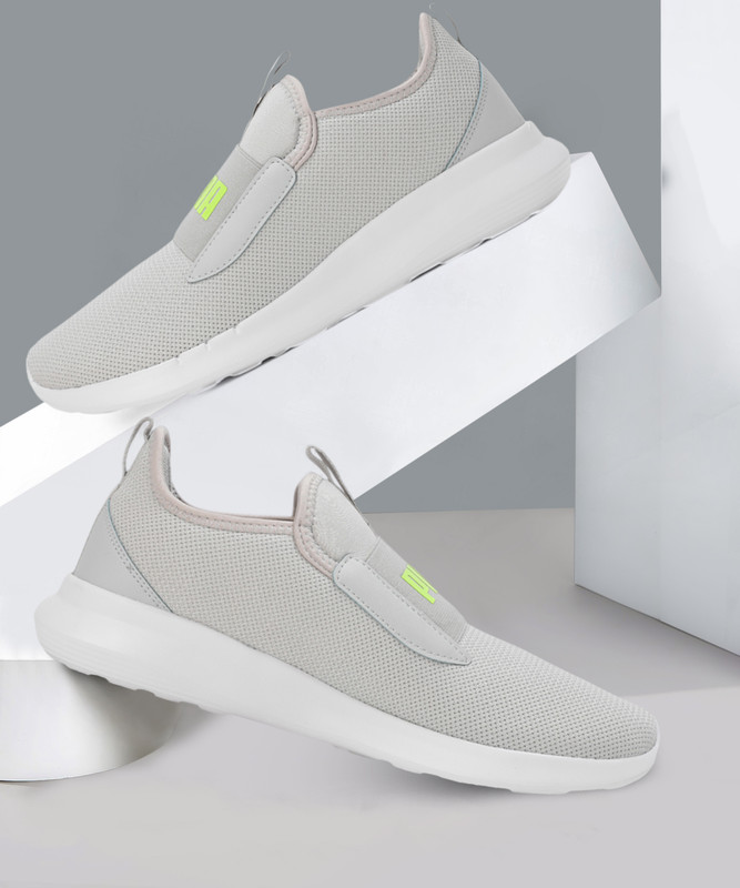 Puma Flamecrest Slipon Sneakers For Men(Grey , 8)