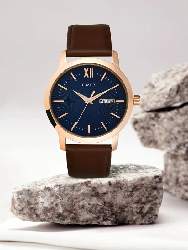 Timex Blue Dial Analog Watch  – For Men
