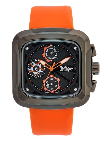 Lee Cooper Multifunction Black Square Dial Men’S Watch – Lc08012.050