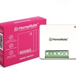 Homemate® Wifi 2 Node Smart Switch | No Hub Required | Retro Fit With Manual Control | Home Automation Switch | Works With Amazon Alexa, Google Assistant & Siri