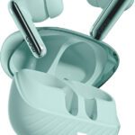 Marq By Flipkart Rhythm Q1035 72 Hours Playtime Type C Fast Charging Bluetooth Six Mic Anc Bluetooth(Green, True Wireless)