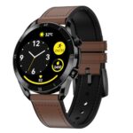 Fire-Boltt Legacy Luxury Round Smart Watch 1.43″ Super Amoled, Bluetooth Calling, Wireless Charging, Voice Assistant, Spo₂ & Heart Rate Monitor, 110+ Sports Modes, Smart Watch For Men & Women – Brown