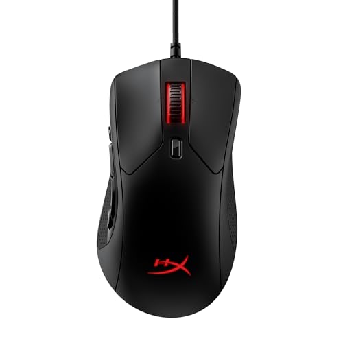 Hyperx Pulsefire Raid Rgb Usb 2.0 Gaming Mouse With Optical Dpi Adjustable Omron Switch For Gamers – Black (Hx-Mc005B)