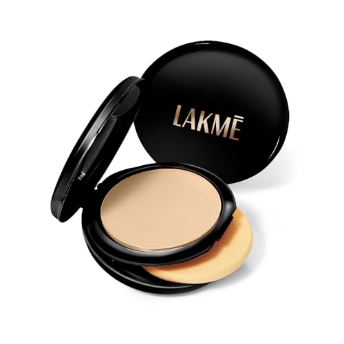 Lakme Absolute White Intense Wet & Dry Compact, Ivory Fair 01, 9 G