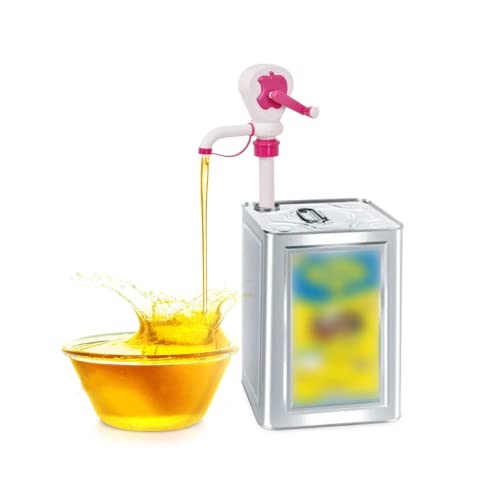 Suzec Manual Hand Oil Pump For Kitchen Tin Cans Pumping Machine Automatic Bottle Fuel Transfer Oil Pump For 15 L Tin
