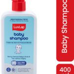Luvlap Milky Soft Baby Shampoo – 400Ml, Tear Free Formula, With Milk Protein, Vitamin E(400 Ml)