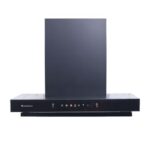 Wonderchef Ruby Sleek 60Cm Chimney| Powerful Suction Of 1400M3/Hr| Auto Clean Function| Oil Collector| Low Noise| Black