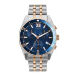 Timex Analog Watch For Men With Blue Dial & Multicolor Stainless Steel Bracelet Band – Water Resistant Men’S Wrist Watches -Tweg298Smu02