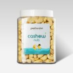 Pureserve Premium Whole Cashews 1Kg – Super Crunchy & Naturally Sweet | Rich In Protein & Healthy Fats | Ideal For Snacking, Cooking & Gifting | Vegan & Gluten-Free
