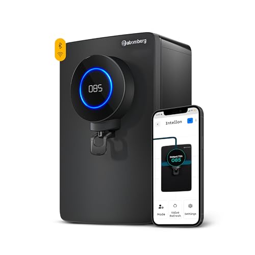 Atomberg Intellon – India’S 1St Adaptive Water Purifier*| Ro+Uf+Uv+Alkaliser | Zero Cost For 2Yrs | 4 Modes | Tds-Based Filtration | Smart Iot | 7-Stage | Retains Minerals | 8L | 2Yr Warranty | No Amc