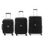 Aristocrat Armstrong 3 (Small 53Cm|Medium 65Cm|Large 78Cm) – Trolley Bag Cabin & Check-In Set 4 Wheels – 31 Inch