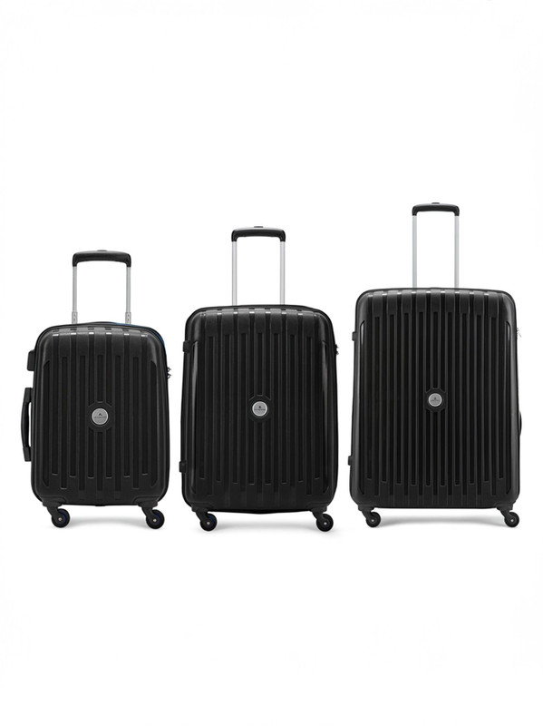 Aristocrat Armstrong 3 (Small 53Cm|Medium 65Cm|Large 78Cm) – Trolley Bag Cabin & Check-In Set 4 Wheels – 31 Inch