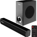 Marq By Flipkart Thunder 60, 60 Watts, 2.1 Channel, Immersive Cinematic Experience, Eq Modes 60 W Bluetooth Soundbar(Black, 2.1 Channel)
