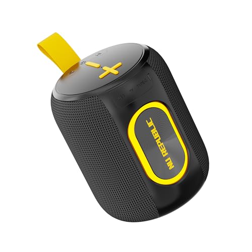 Nu Republic Sonicpop 2000 Wireless Speaker 16W Output, 6 Hrs Playtime, 66Mm Dynamic Driver, Multi Rgb Led Lights (Black)