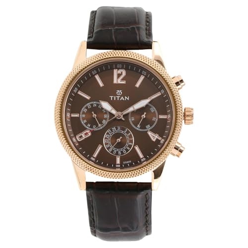 Titan Neo Analog Brass Dial Men’S Watch-Nm1734Wl01 / Nl1734Wl01/Np1734Wl01
