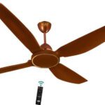 Kuhl Brise E4 Stylish Power Saving With 2 Year Warranty Bldc Motor With Remote 1400 Mm Ceiling Fan(5 Star | Brown | Pack Of 1)