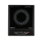Bajaj Splendid 120Ts 1200 Watts Tempered Glass Induction Cooktop With Tact Switch | Stove Comes With 7 Pre-Set Menus | Digital Led Display | 1 Year Warranty 【Black & White】