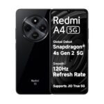 Redmi A4 5G (Starry Black, 4Gb Ram, 64Gb Storage) | Segment Largest 6.88In 120Hz | 50Mp Dual Camera | 18W Fast Charging | Charger In The Box