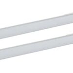 Halonix 10W Linéaire Profile Led Cabinet Light | 1 Ft Slim Led Profile Light For Cabinet & Counter Lighting | Cool Daylight | Under Cabinet Light For Kitchen, Wardrobe & Showcase | Pack Of 2
