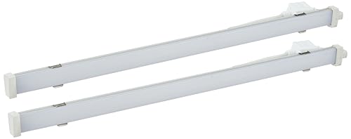 Halonix 10W Linéaire Profile Led Cabinet Light | 1 Ft Slim Led Profile Light For Cabinet & Counter Lighting | Cool Daylight | Under Cabinet Light For Kitchen, Wardrobe & Showcase | Pack Of 2