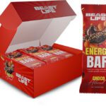 Beastlife Choco Almond Energy Bar | Multigrain Energy Bar | 2.36G Protein Energy Bars(180 G, Choco Almond)