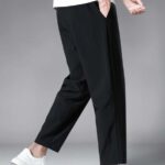 Mpfashion Solid Men Black Track Pants