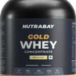 Nutrabay Gold 100% Whey Protein Concentrate With Digestive Enzymes & Vitamin Minerals Whey Protein(2 Kg, Malai Kulfi)