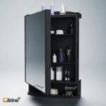 Citrine Black Mirror Bathroom Cabinet With Storage | Wall Mounted Medicine Cabinet Bathroom Mirror(Designer Finish : Glossy)
