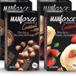 Manforce Cocktail Combo Pack (Hazelnut & Chocolate And Strawberry & Vanilla) Condom(Set Of 4, 40 Sheets)