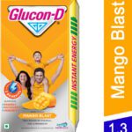 Glucon-D Mango Blast With 3 Benefits Of Energy, Recovery, And Immunity Refill Sports Drink(1.3 Kg, Mango Blast Flavored)