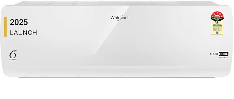 Whirlpool 2025 Model 1.5 Ton 5 Star Split Inverter Ac(Magicool 15T 5S Inv Cnv S5K2Pp1 – I, Magicool 15T 5S Inv Cnv S5K2Pp1 – O, White)