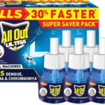 All Out Ultra Mosquito Vaporiser Refill(6 X 45 Ml)