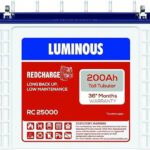 Luminous 36 Months Warranty Tubular Inverter Battery(200 Ah, Rc25000)