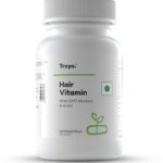 Traya Hair Vitamins With Biotin, Omega 3, Vitamin A, C, D, E, B9, B12 For Hair Growth(30 Tablets)