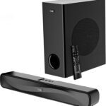 Boat Aavante Bar A1040 W/ Attractive Design, Eq Modes & Remote Control 50 W Bluetooth Home Audio Speaker(Premium Black, 2.1 Channel)