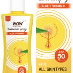 Wow Skin Science Sunscreen – Spf 50 Uv Water Transparent Sunscreen Spray Spf 50 – Quick Absorbing,Oil Free,Non Sticky-With Raspberry & Carrot Seed Extract-No Parabens, Silicones, Mineral Oil, Color & Benzophenone-100Ml(100 Ml)