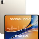 Realme Pad 3 With Biggest Battery In Segment 8 Gb Ram 128 Gb Rom 11.6 Inch With Wi-Fi+5G Mediatek Dimensity 7300-Max Tablet (Champagne Gold)