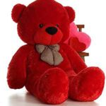 Ak Toys 3 Feet Red Teddy Approx 90 Cm High Quality 3 Feet Teddy Bear For Someone Special 1  – 90 Cm(Red)
