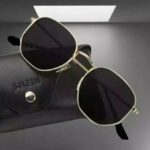 Goodina Rectangular Sunglasses(For Men, Black)