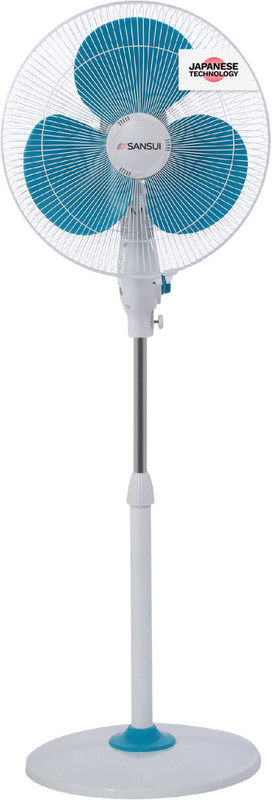 Sansui Chetak Speed With 1 Year Warranty 400 Mm Pedestal Fan(Blue And White | Pack Of 1)