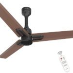 Polycab Wizzy Neo With 4 Year Warranty Bldc Motor With Remote 1200 Mm Ceiling Fan(5 Star | Brown Copper | Pack Of 1)