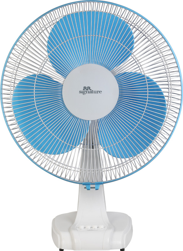 Rr Centaur With 2 Year Warranty 400 Mm Table Fan(1 Star | Blue, White | Pack Of 1)