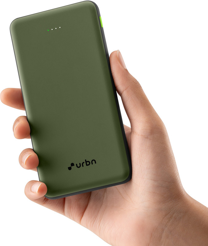 Urbn 10000 Mah 22.5 W Power Bank(Camo, Lithium Polymer, Power Delivery 3.0 For Mobile)