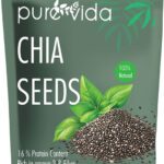 Purevida Premium Seeds Superfood For Weight Management High In Nutrition, Fiber & Omega-3 Chia Seeds(1 Kg)