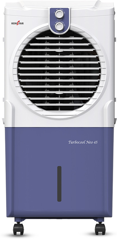 Kenstar 45 L Room/Personal Air Cooler 5 Bee Star Rated(White & Blue, Turbocool Neo Hc 45)