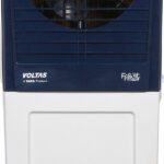 Voltas 60 L Room/Personal Air Cooler(White::Blue, Frost Air 60, With Swing Control)