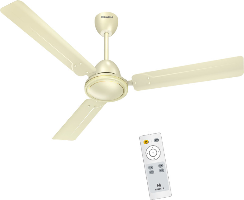 Havells Artemis Bldc With 2 Year Warranty Bldc Motor With Remote 1200 Mm Ceiling Fan(5 Star | Bianco | Pack Of 1)