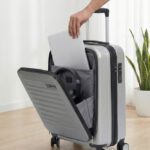 Wrogn With Laptop Compartment- Kangaroo Cabin Suitcase 8 Wheels – 22 Inch